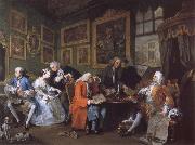 William Hogarth Marriage a la Mode i The Marriage Settlement Germany oil painting artist